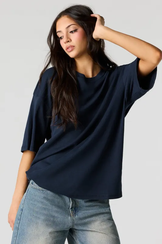 Luxe Heavy Cotton Oversized Boxy T-Shirt made by Stitches