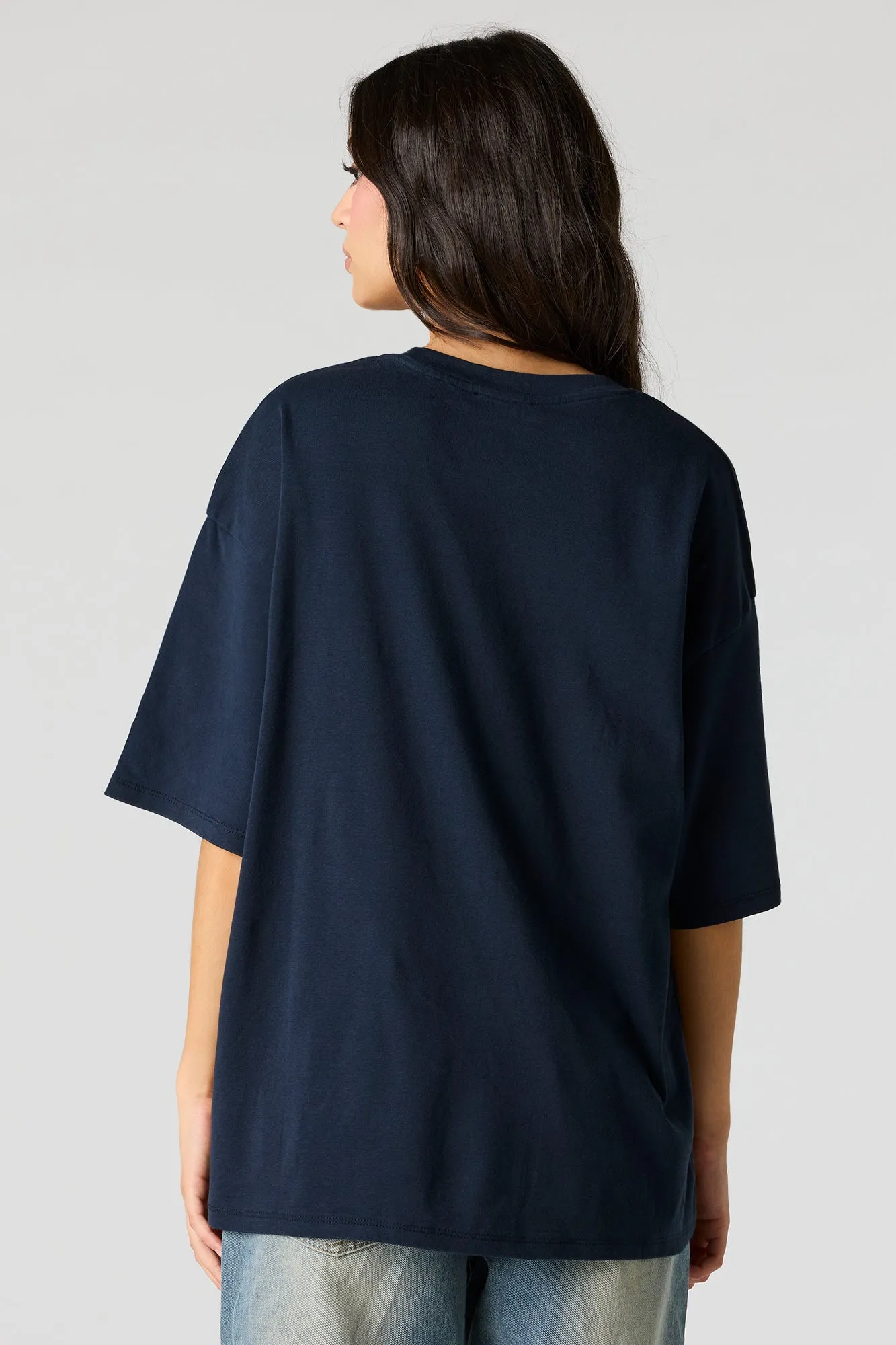 Luxe Heavy Cotton Oversized Boxy T-Shirt sold by Urban Planet product image thumbnail 2