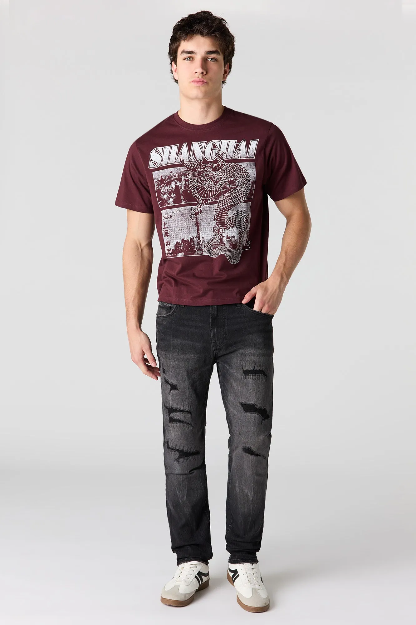City Graphic T-Shirt sold by Urban Planet product image thumbnail 3