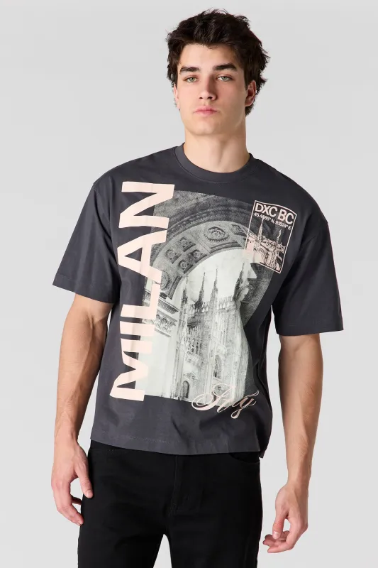 City Graphic Boxy T-Shirt made by Urban Planet