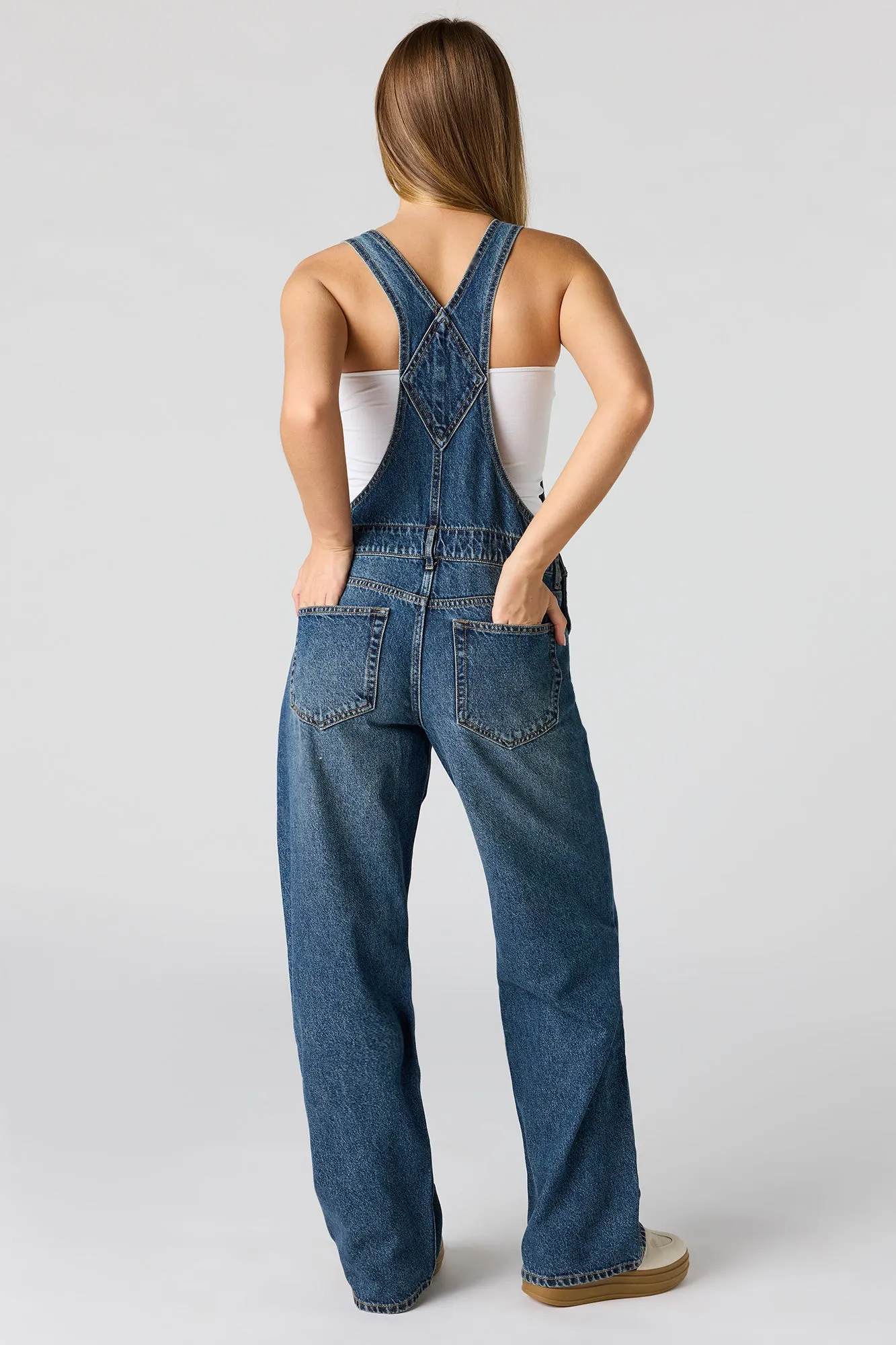 Straight Denim Overall sold by Urban Planet product image thumbnail 3