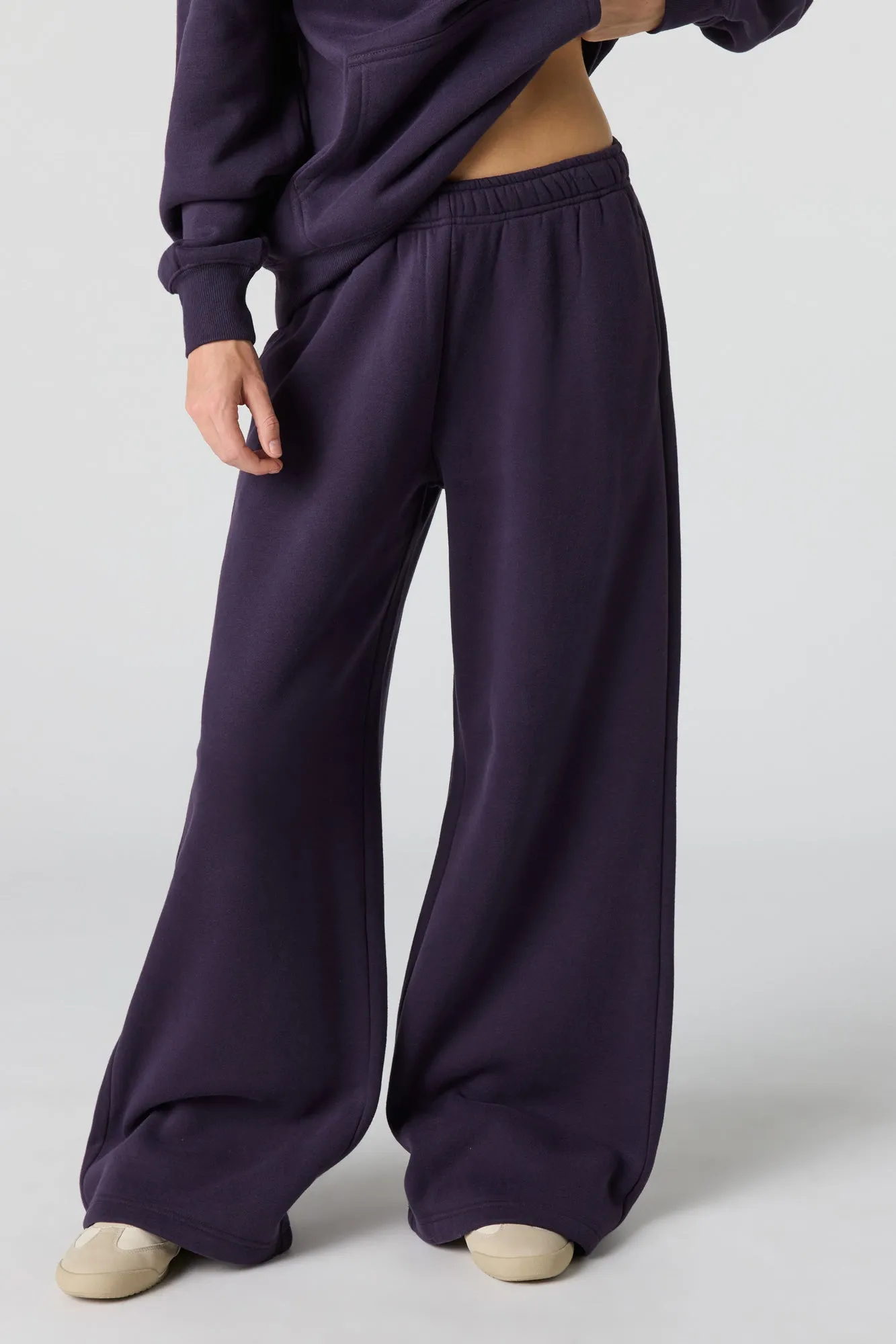 Premium Fleece Grande Wide Leg Sweatpant sold by Urban Planet product image thumbnail 2