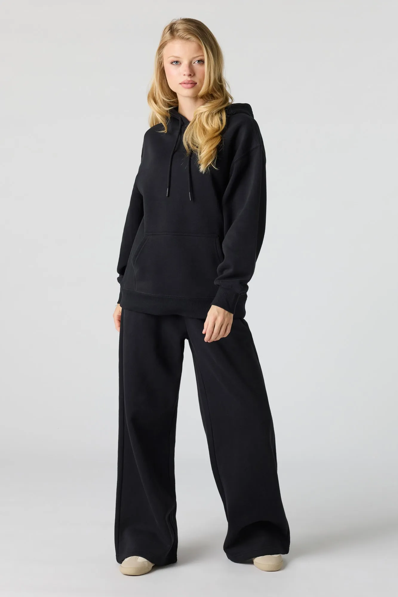 Premium Fleece Grande Wide Leg Sweatpant sold by Urban Planet product image thumbnail 5