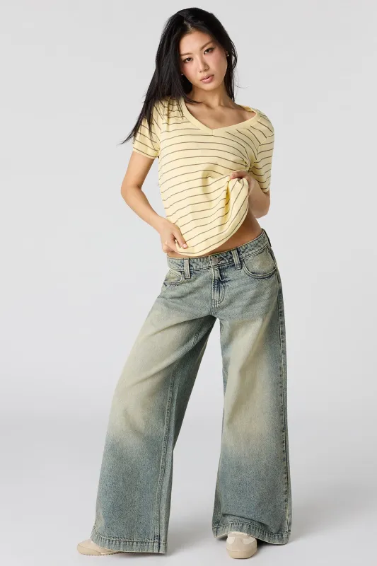 Low Rise Ultra Baggy Jean made by Stitches