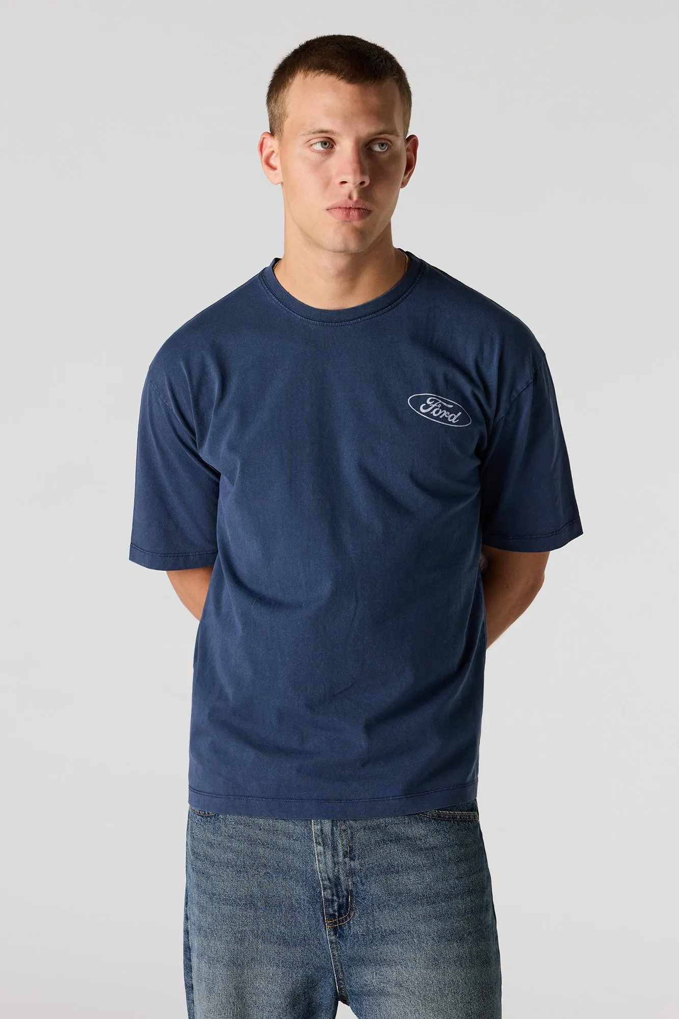 Ford Graphic Boxy T-Shirt sold by Urban Planet product image thumbnail 2