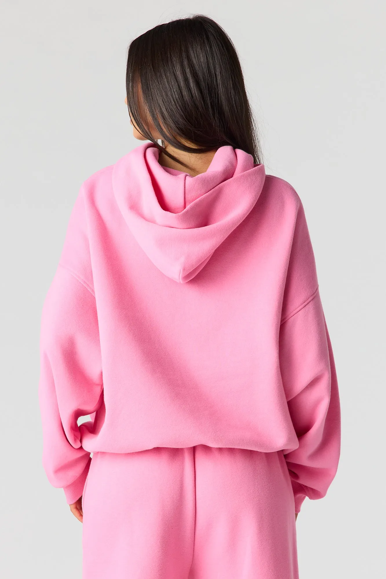 Luxe Fleece Boyfriend Hoodie sold by Urban Planet product image thumbnail 2
