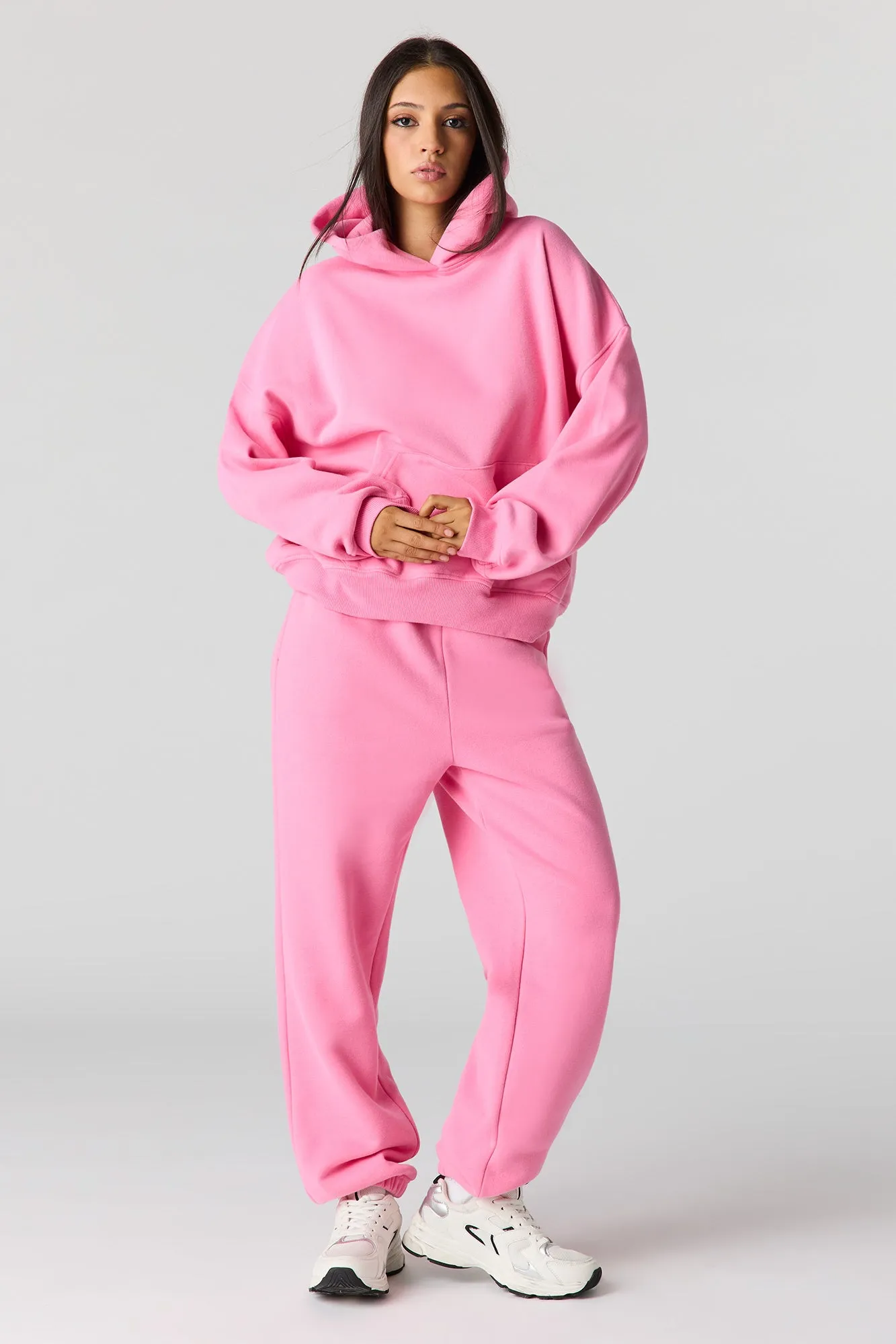 Luxe Fleece Boyfriend Hoodie sold by Urban Planet product image thumbnail 3