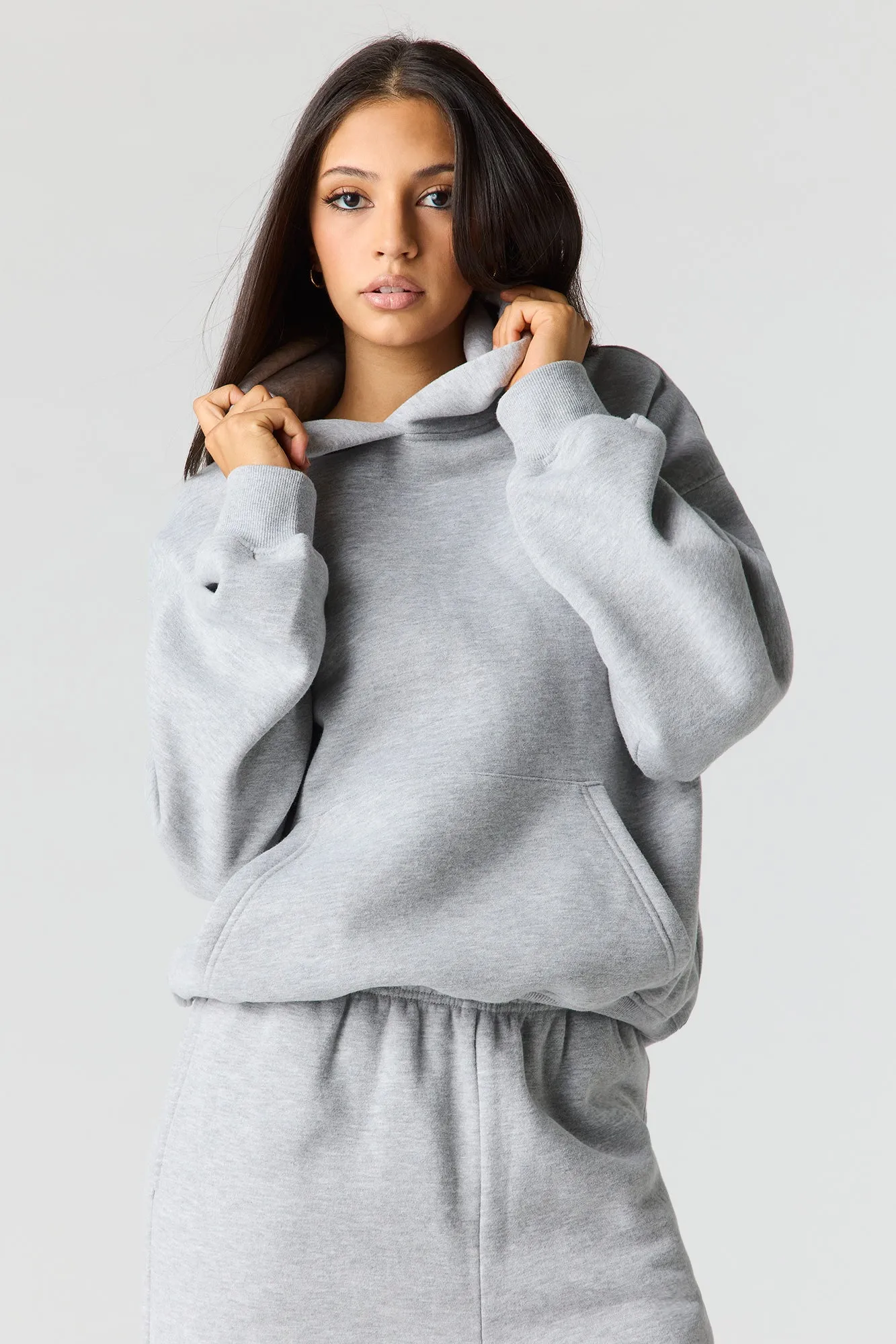 Luxe Fleece Boyfriend Hoodie sold by Urban Planet product image thumbnail 5