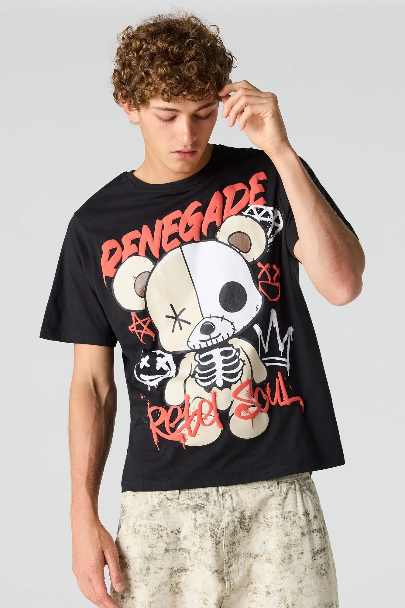 Graphic T-Shirt sold by Urban Planet product image thumbnail 5