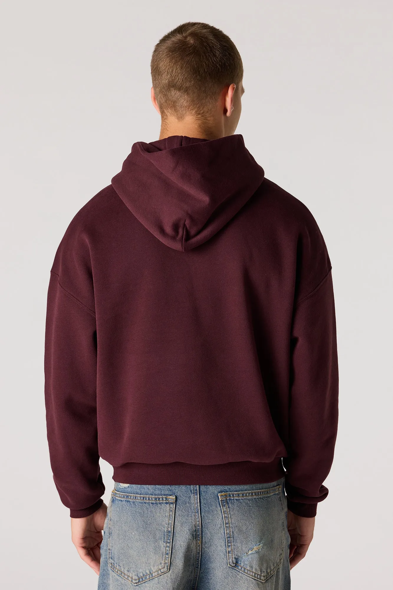 Premium Heavyweight Fleece Boxy Hoodie sold by Urban Planet product image thumbnail 2