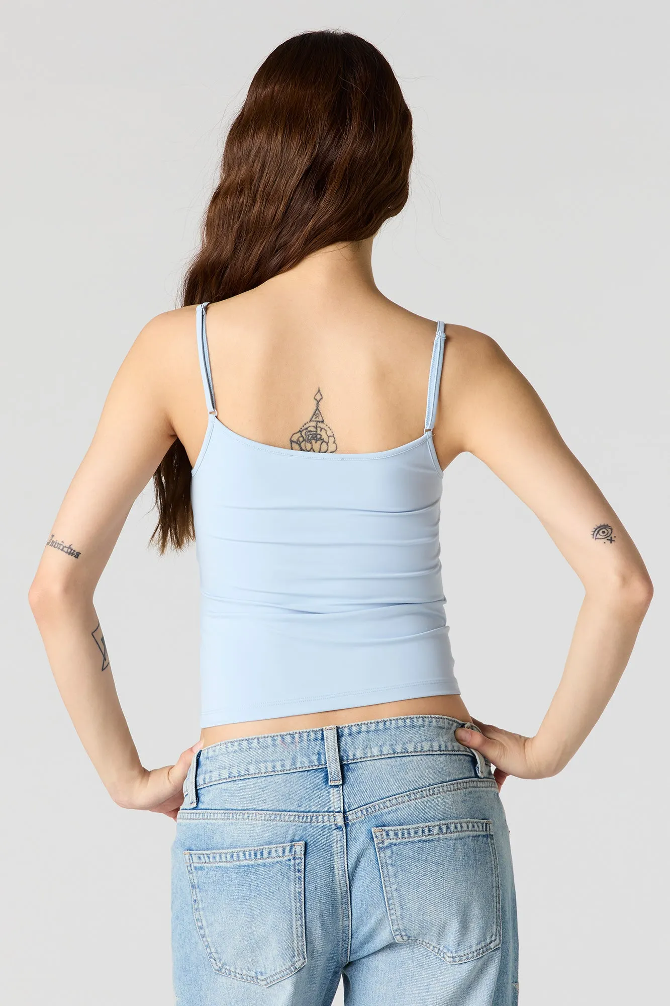 Luxe Heavy Contour Scoop Neck Cami sold by Urban Planet product image thumbnail 2