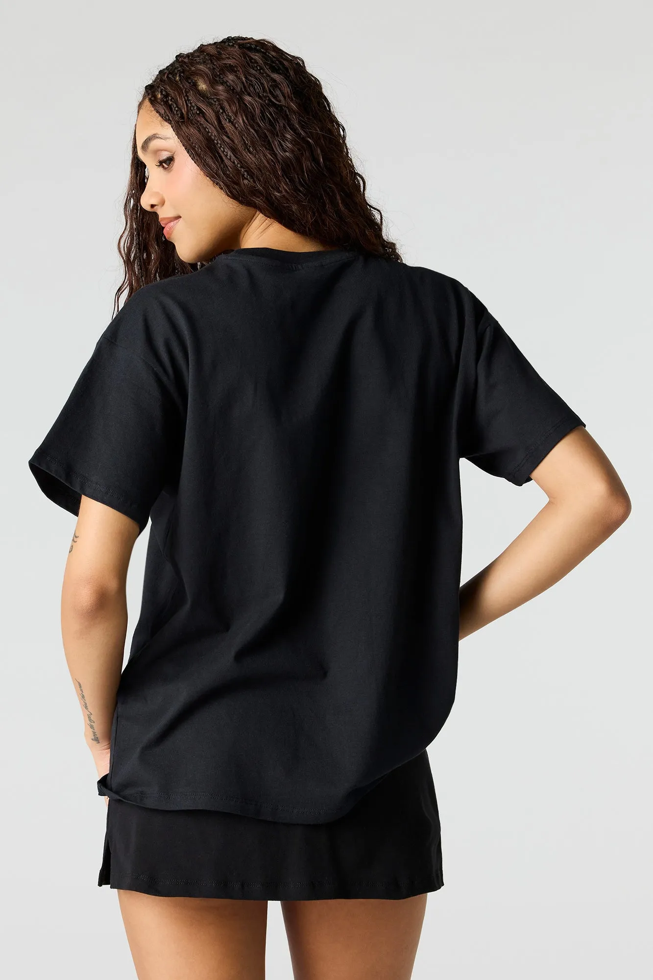Diet Graphic Boyfriend T-Shirt sold by Urban Planet product image thumbnail 2