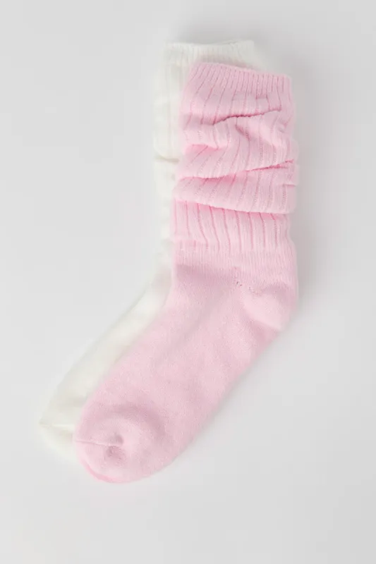 Soft Slouchy Socks (2 Pack) made by Stitches