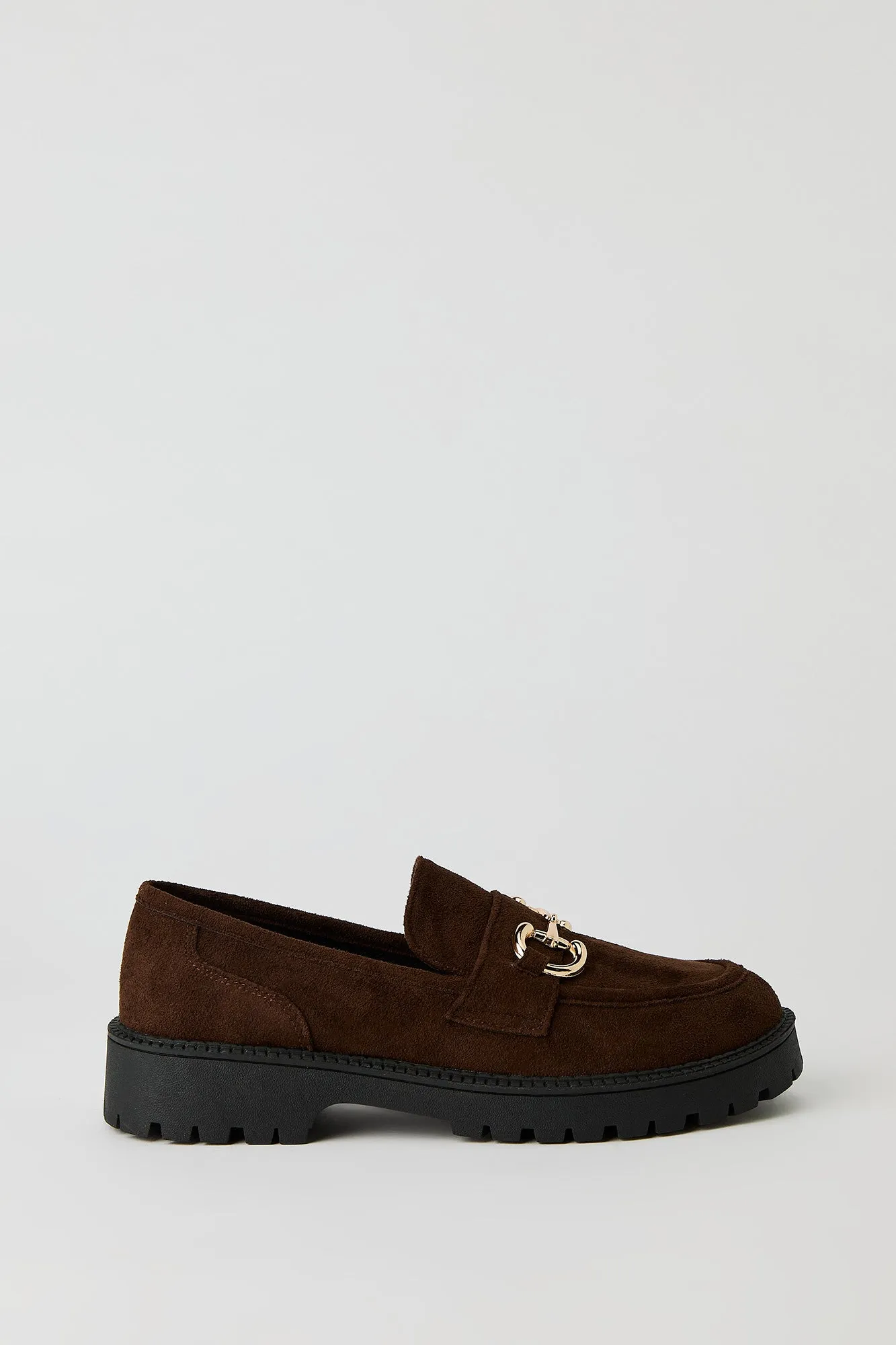 Gold Buckle Loafer sold by Urban Planet