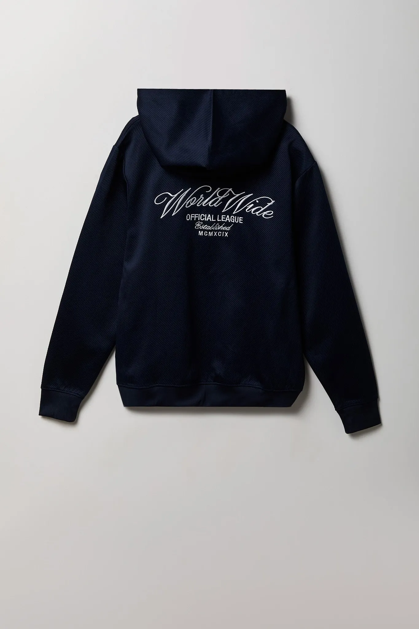 Textured Embroidered Hoodie sold by Urban Planet product image thumbnail 3