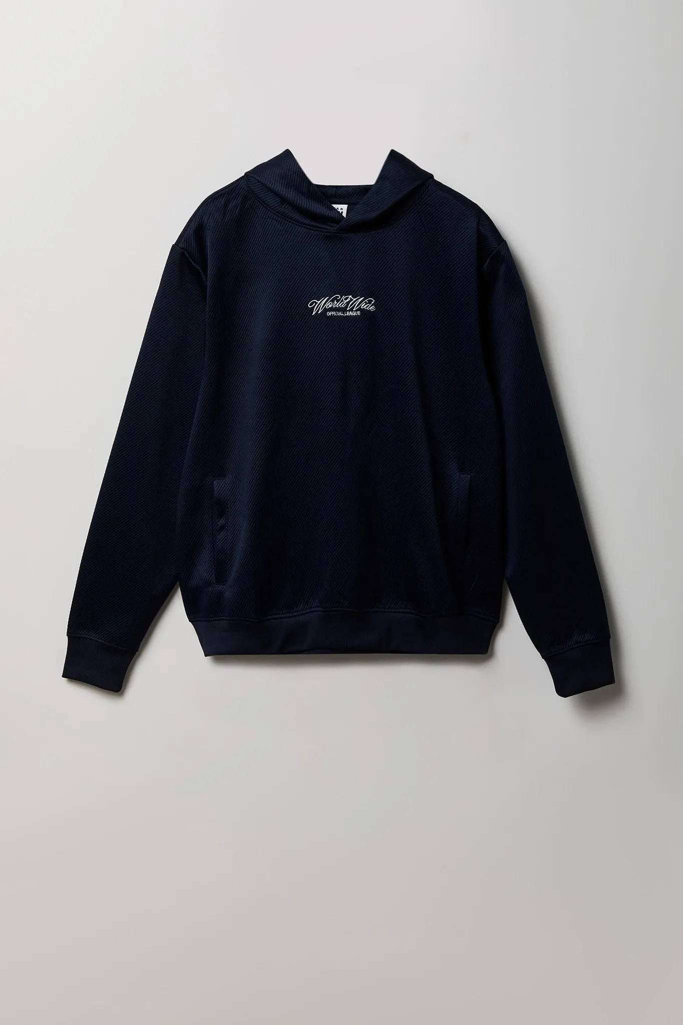 Textured Embroidered Hoodie sold by Urban Planet product image thumbnail 4