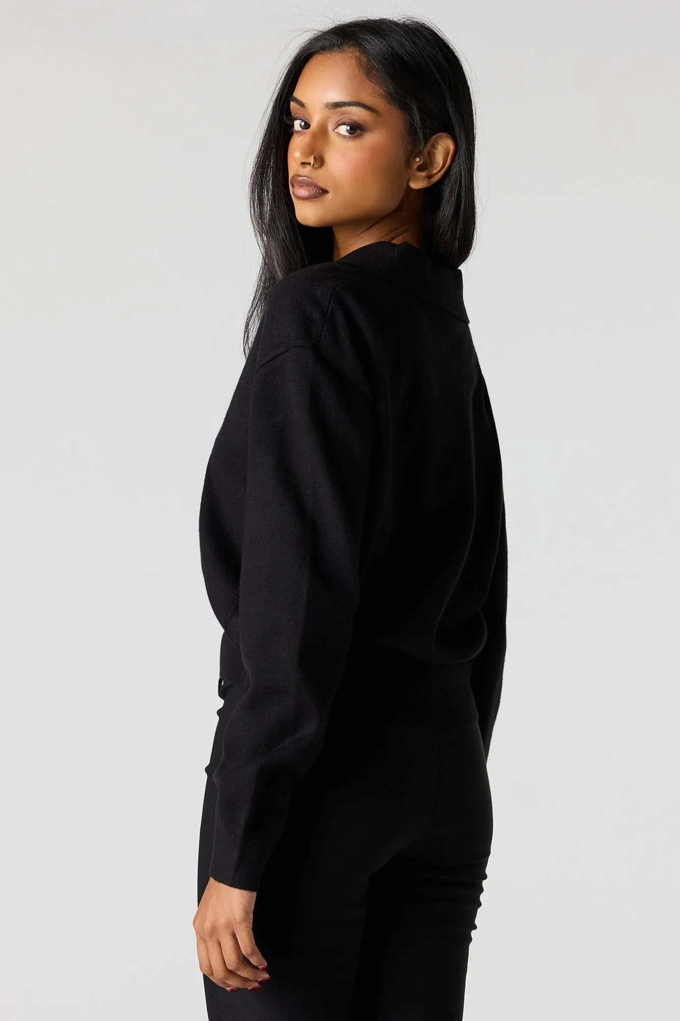 Flat Collared Sweater sold by Urban Planet product image thumbnail 5