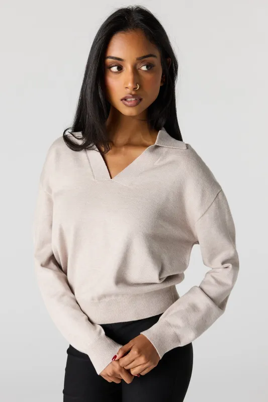 Flat Collared Sweater made by Urban Planet