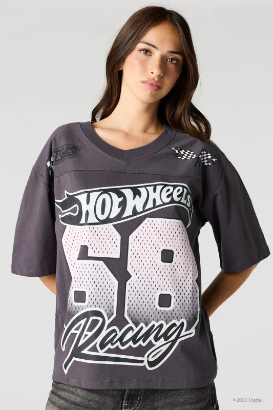 Hot Wheels™ Graphic V-Neck T-Shirt made by Stitches