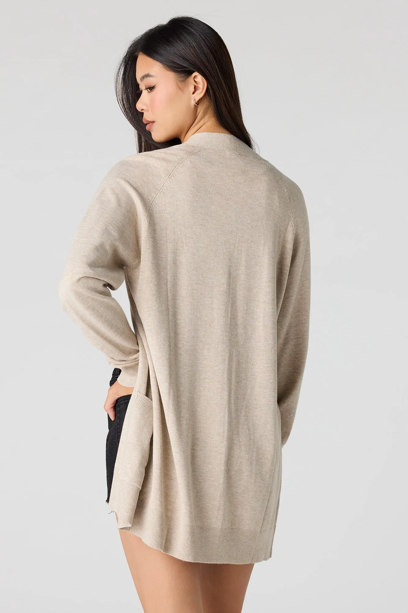 Open Front Cardigan sold by Urban Planet product image thumbnail 2