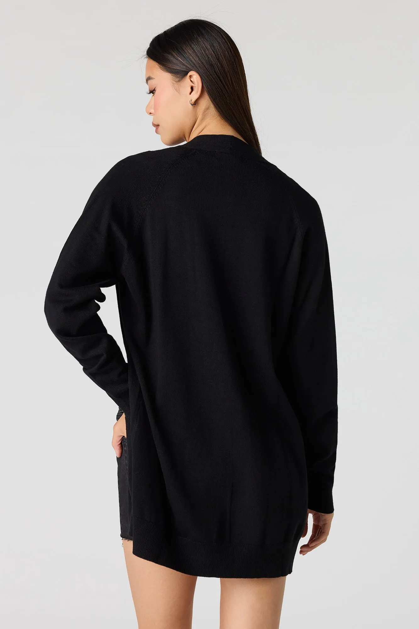 Open Front Cardigan sold by Urban Planet product image thumbnail 5