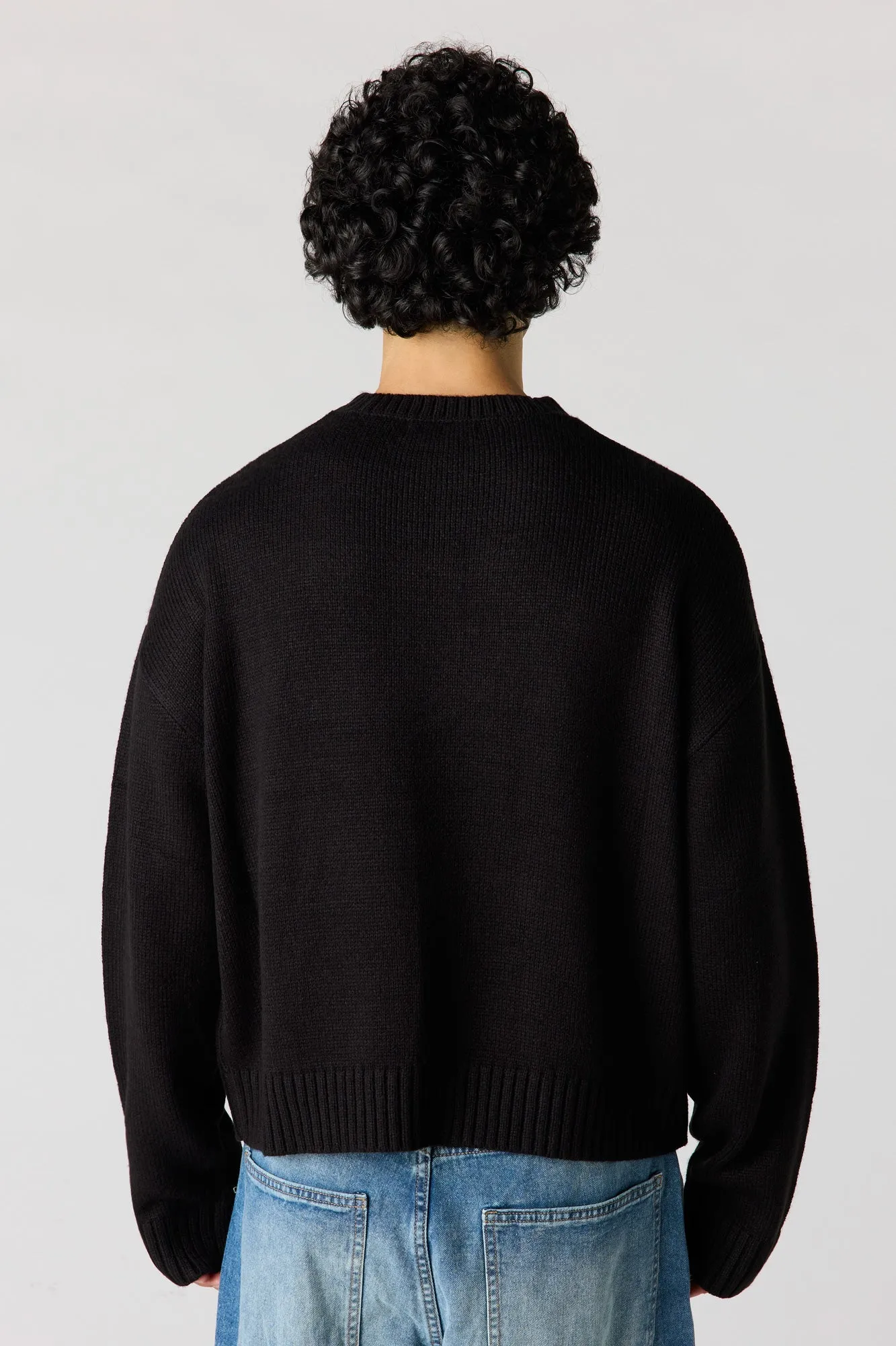 Originals Embroidered Boxy Sweater sold by Urban Planet product image thumbnail 5