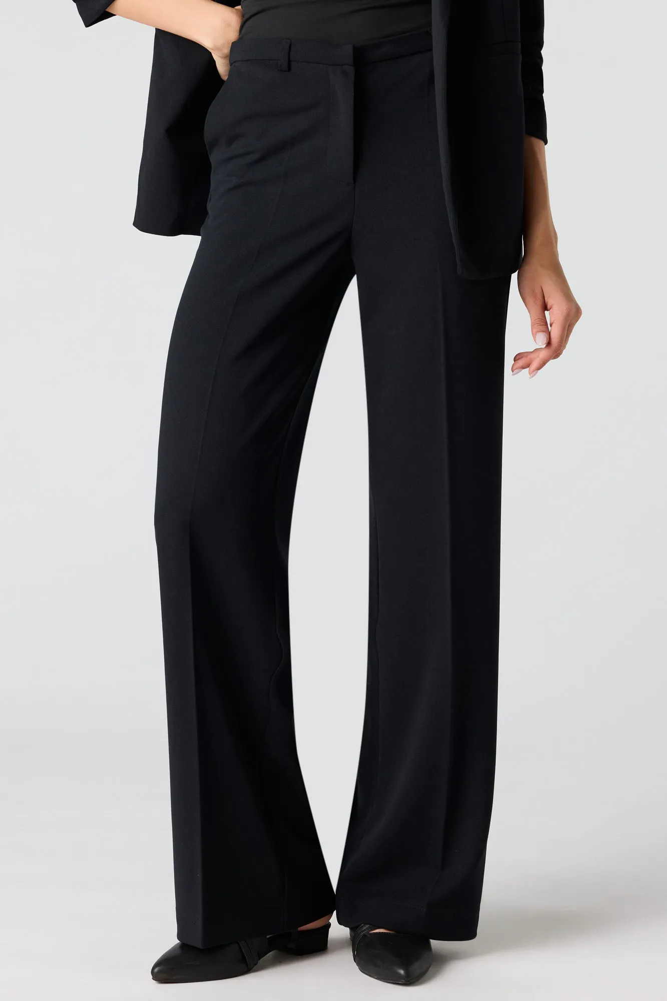 Low Rise Straight Leg Dress Pant sold by Urban Planet product image thumbnail 5