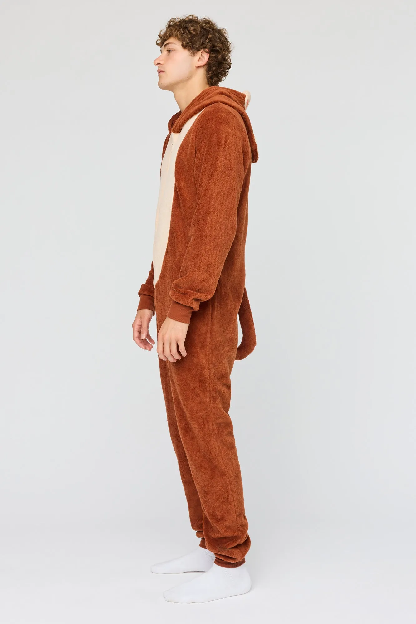 Monkey 3D Sherpa Onesie sold by Urban Planet product image thumbnail 2