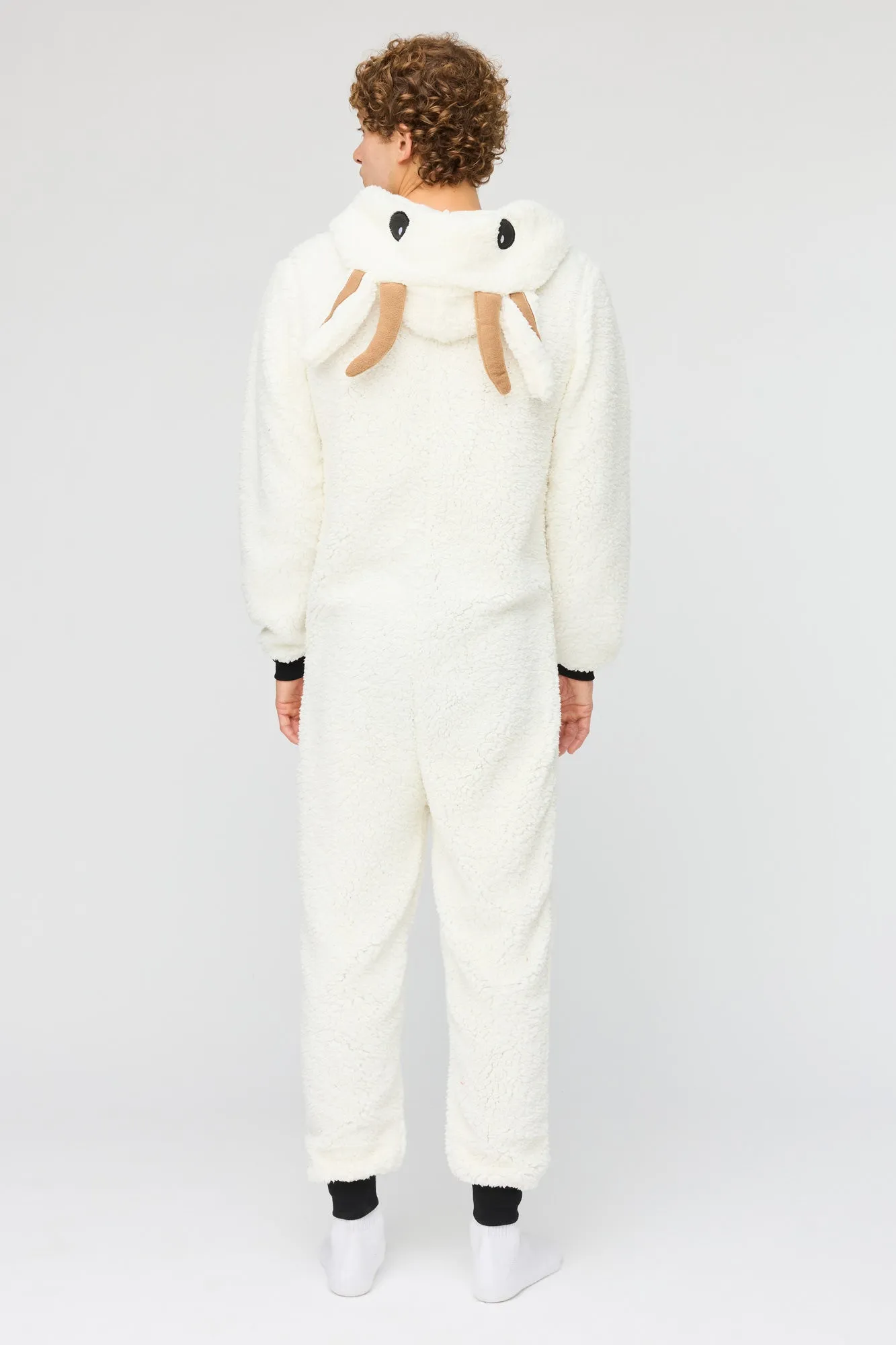 Goat 3D Sherpa Onesie sold by Urban Planet product image thumbnail 4