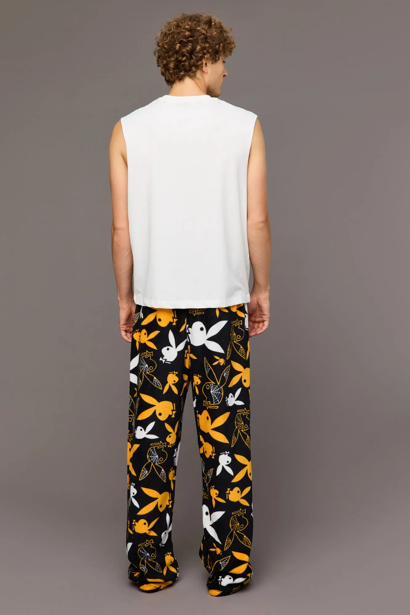 Playboy Halloween Plush Pajama Pant sold by Urban Planet product image thumbnail 3