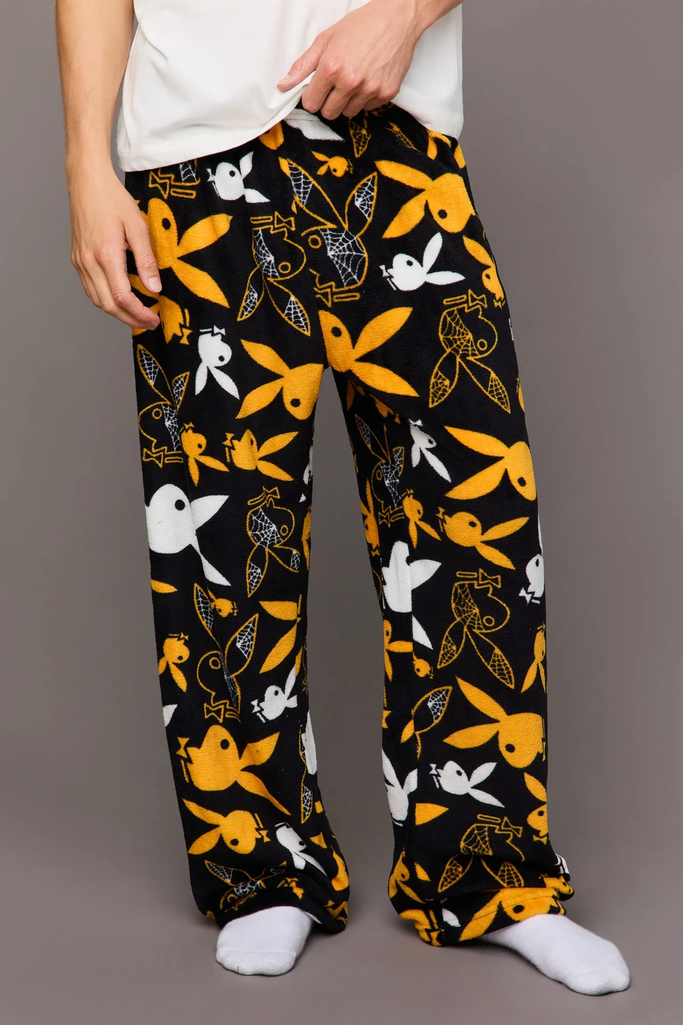Playboy Halloween Plush Pajama Pant sold by Urban Planet