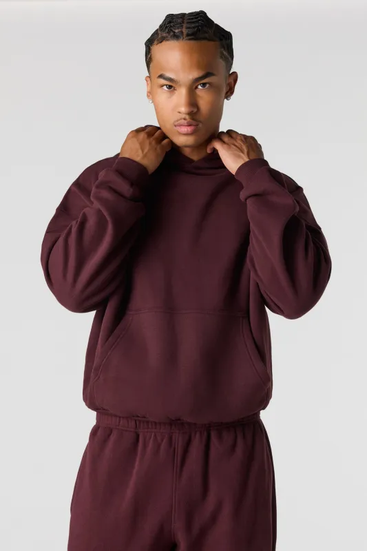 Premium Heavyweight Fleece Boxy Hoodie made by Urban Planet