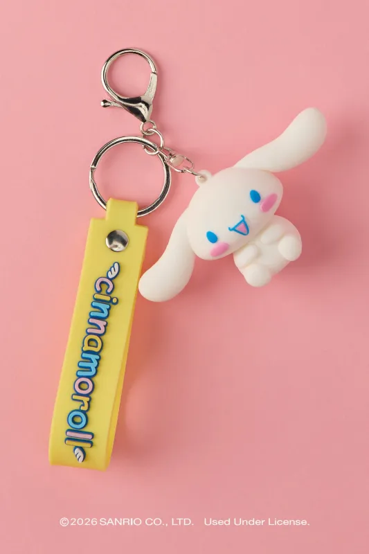 Cinnamoroll™ Wristlet Strap Keychain made by Stitches