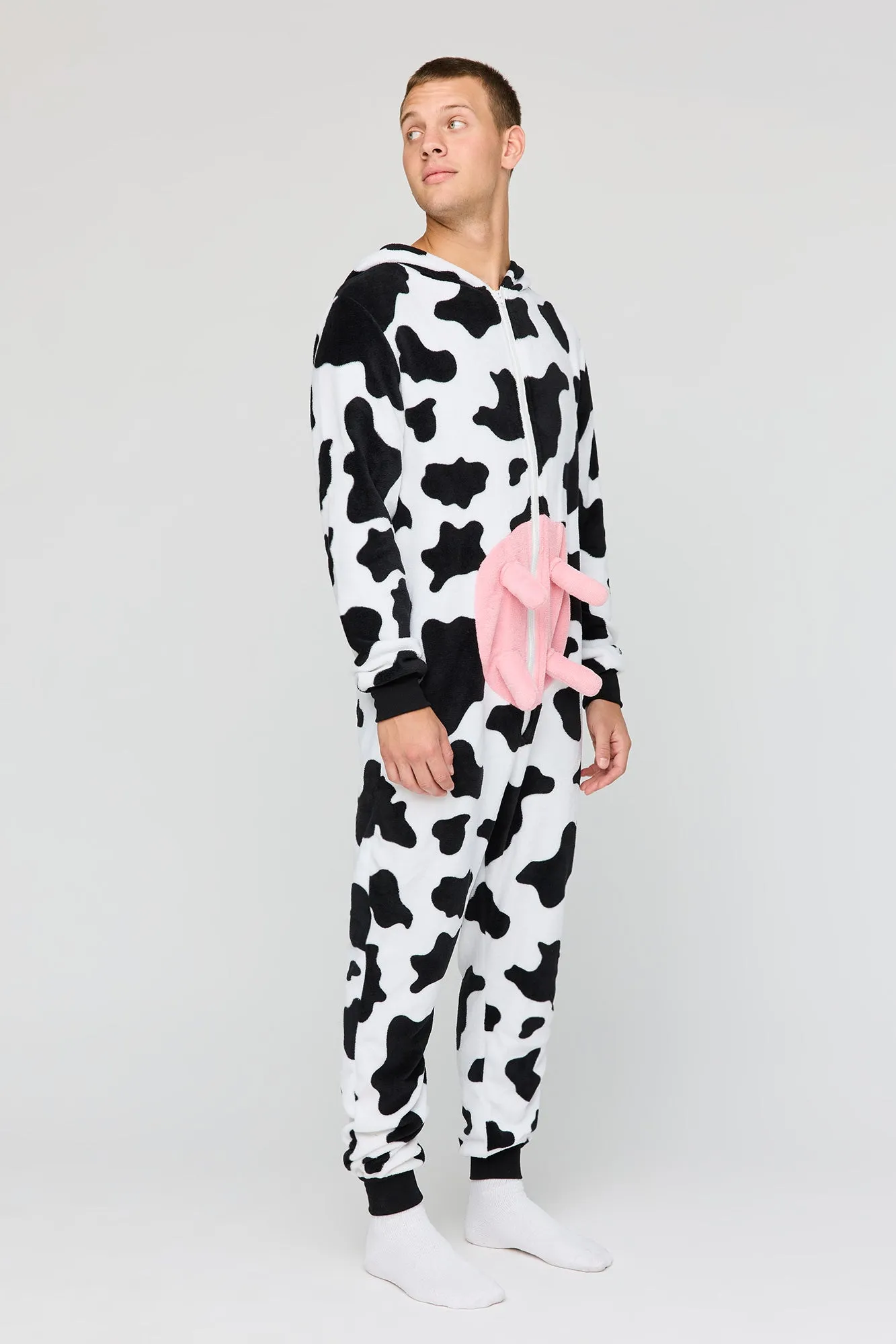3D Cow Plush Onesie sold by Urban Planet product image thumbnail 2