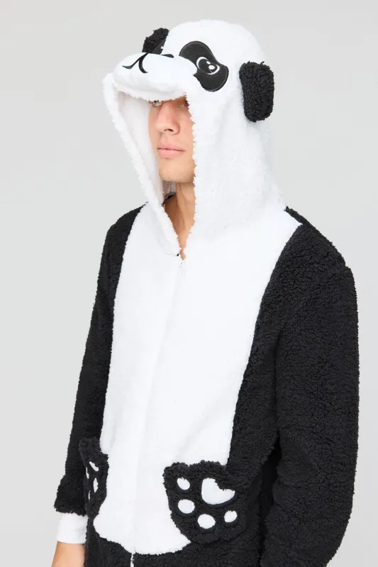 3D Panda Sherpa Onesie made by Urban Planet