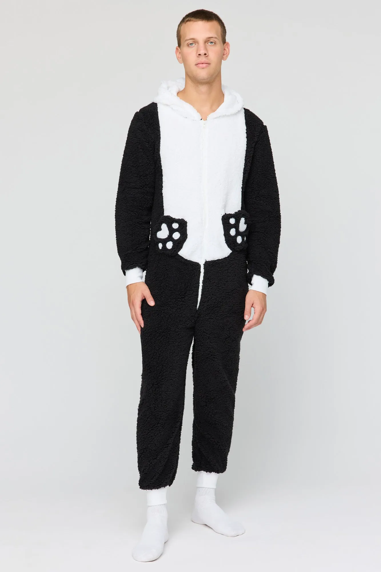 3D Panda Sherpa Onesie sold by Urban Planet product image thumbnail 3