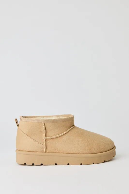 Faux Suede Ankle Booties made by Stitches