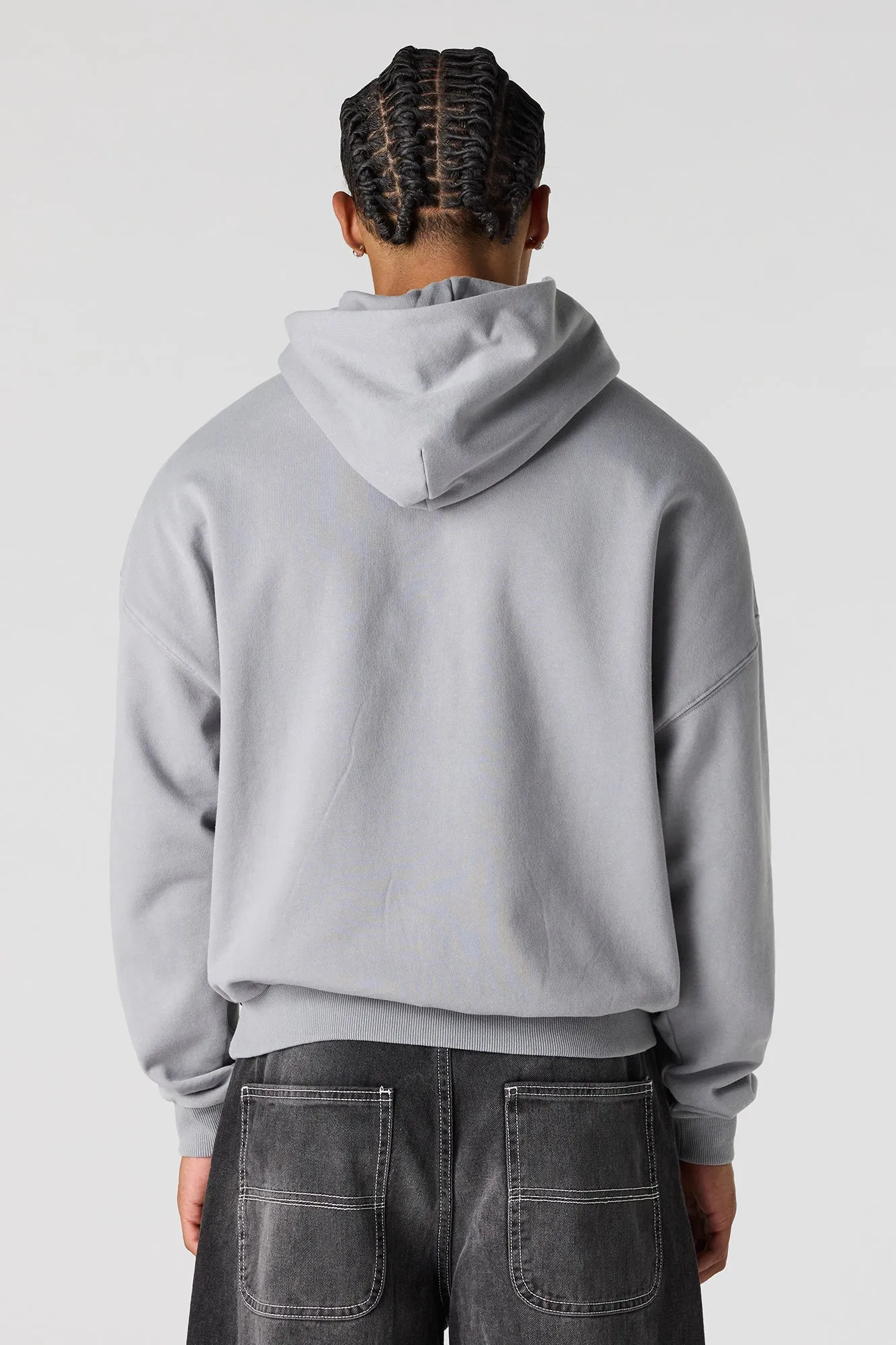 Premium Heavyweight Fleece Boxy Hoodie sold by Urban Planet product image thumbnail 2
