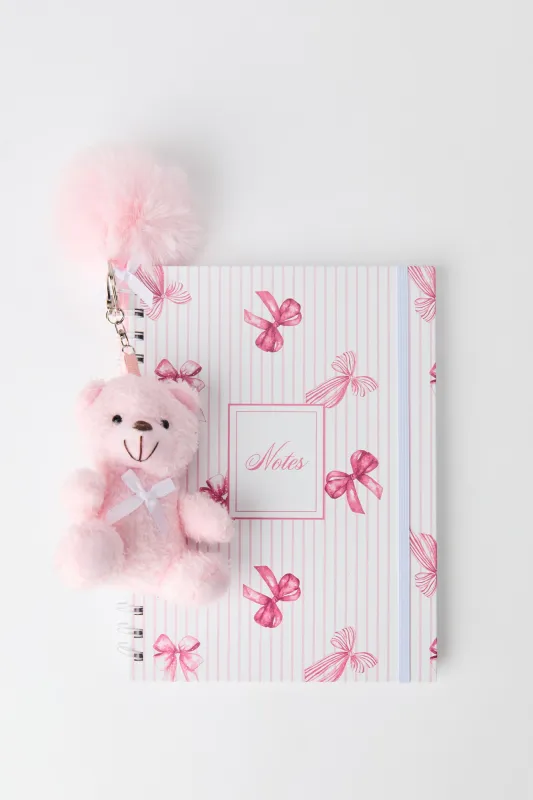 Notebook with Keychain made by Stitches