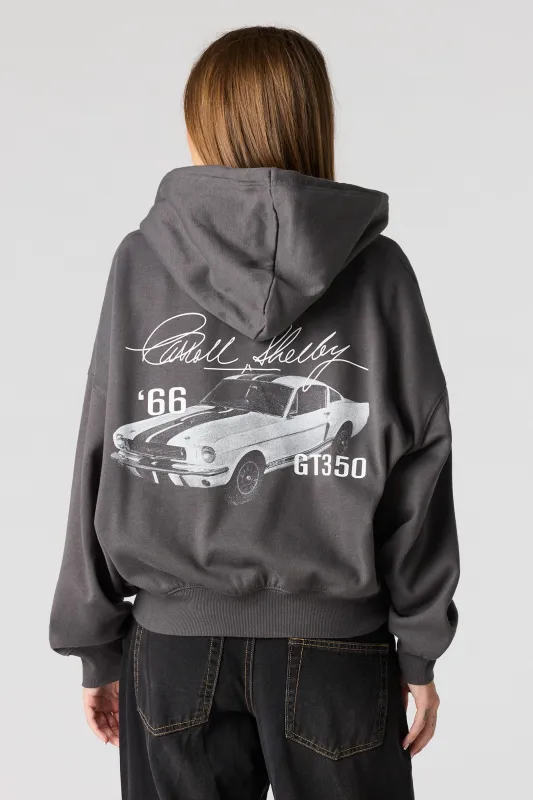 Shelby Cobra Fleece Zip Hoodie made by Stitches
