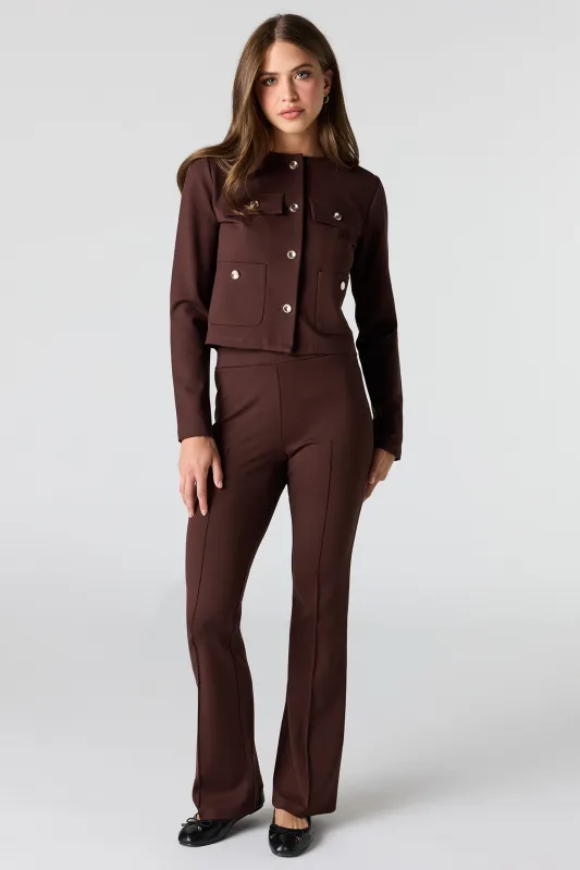 Pintuck Flare Dress Pant made by Urban Planet