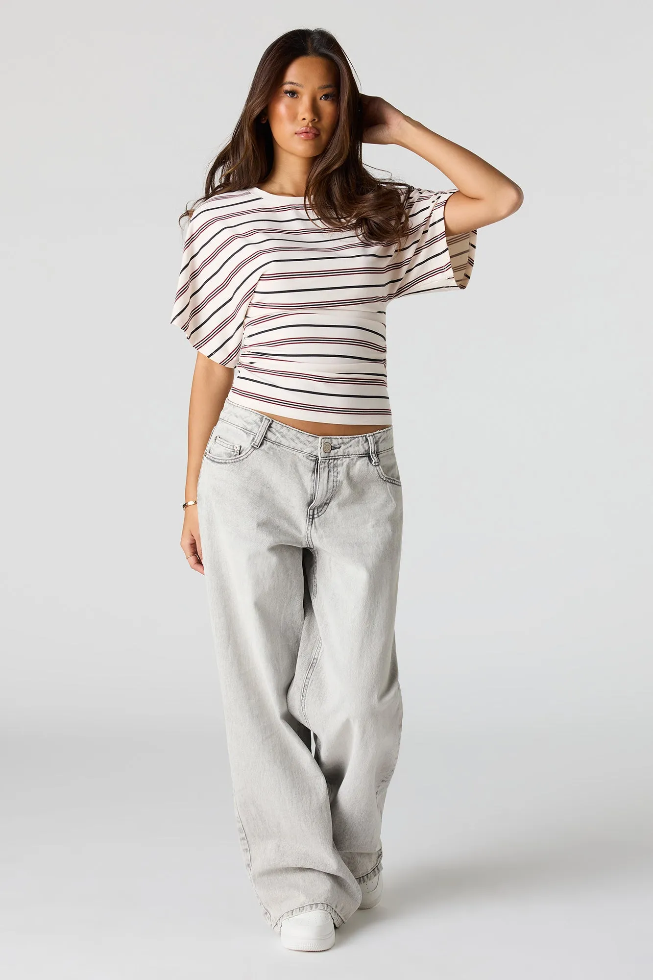 Contour Cinched Short Sleeve Top sold by Urban Planet product image thumbnail 3