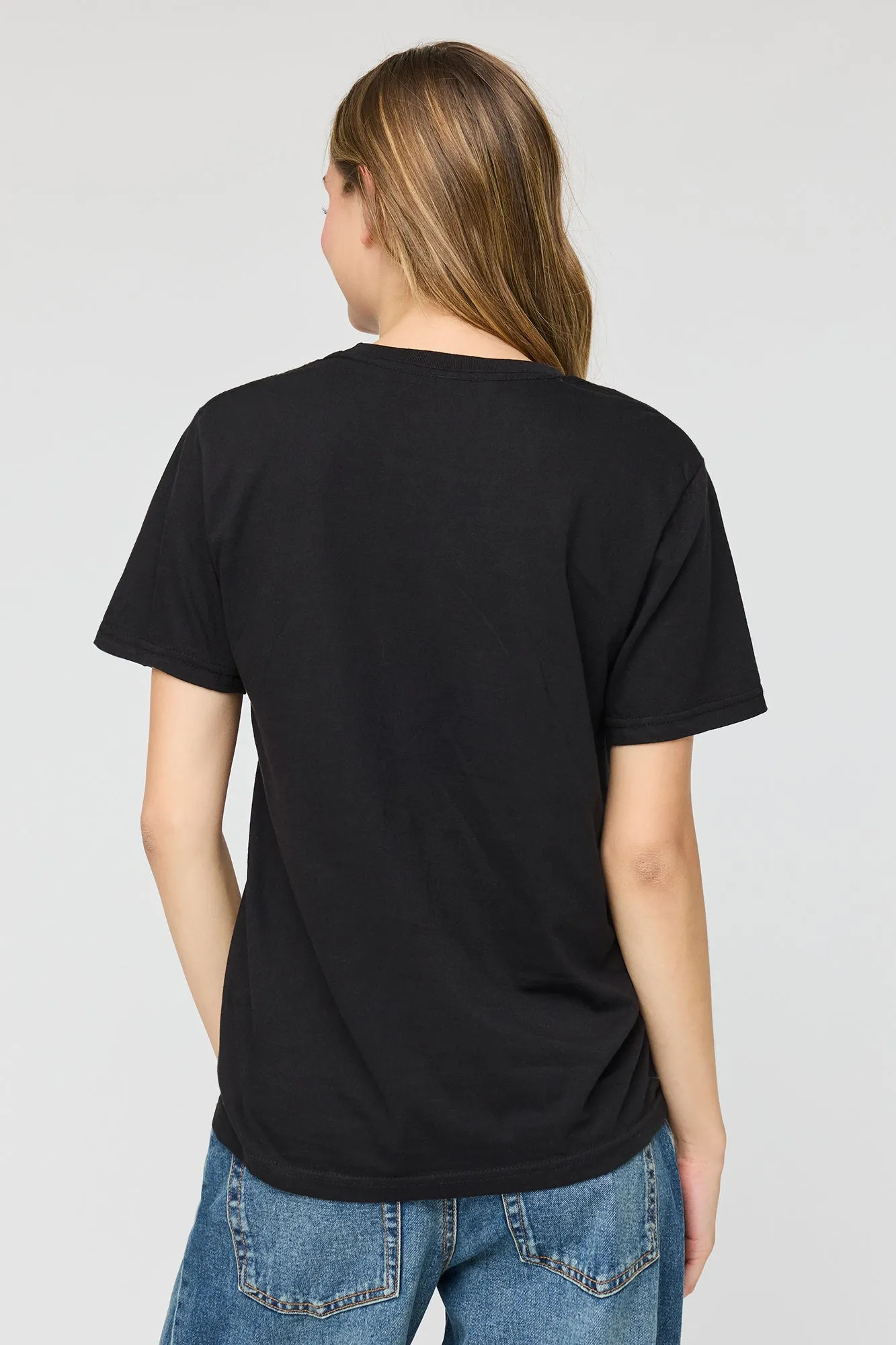 AC/DC Graphic Boyfriend T-Shirt sold by Urban Planet product image thumbnail 2