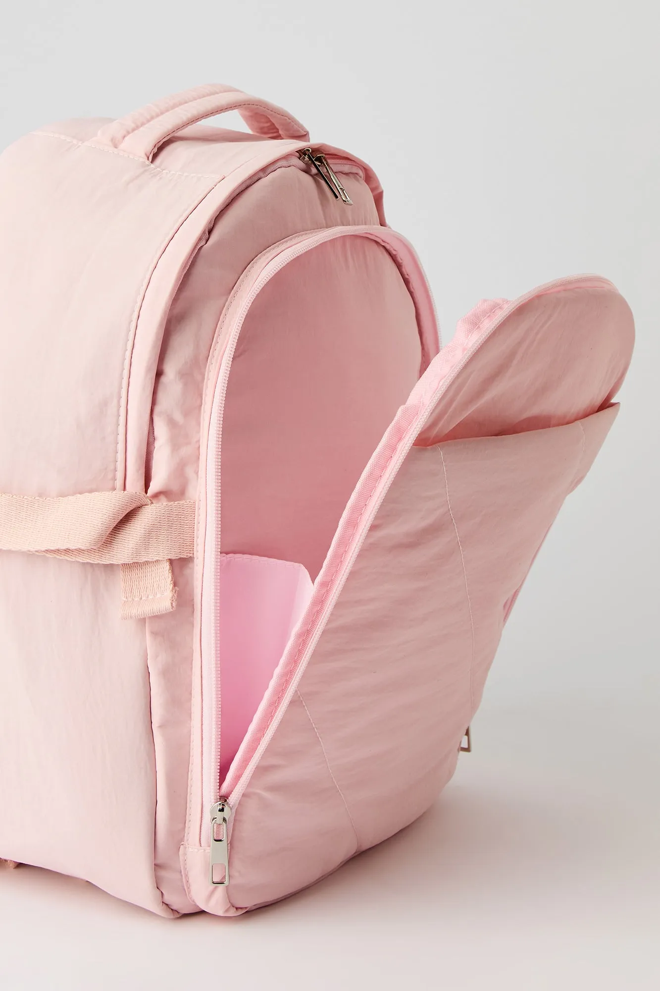 Quilted Backpack with Laptop Sleeve & Pencil Case sold by Urban Planet product image thumbnail 4