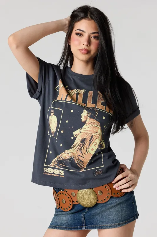 Morgan Wallen Graphic Boyfriend T-Shirt made by Stitches