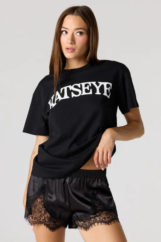 Katseye Graphic Boyfriend T-Shirt made by Stitches