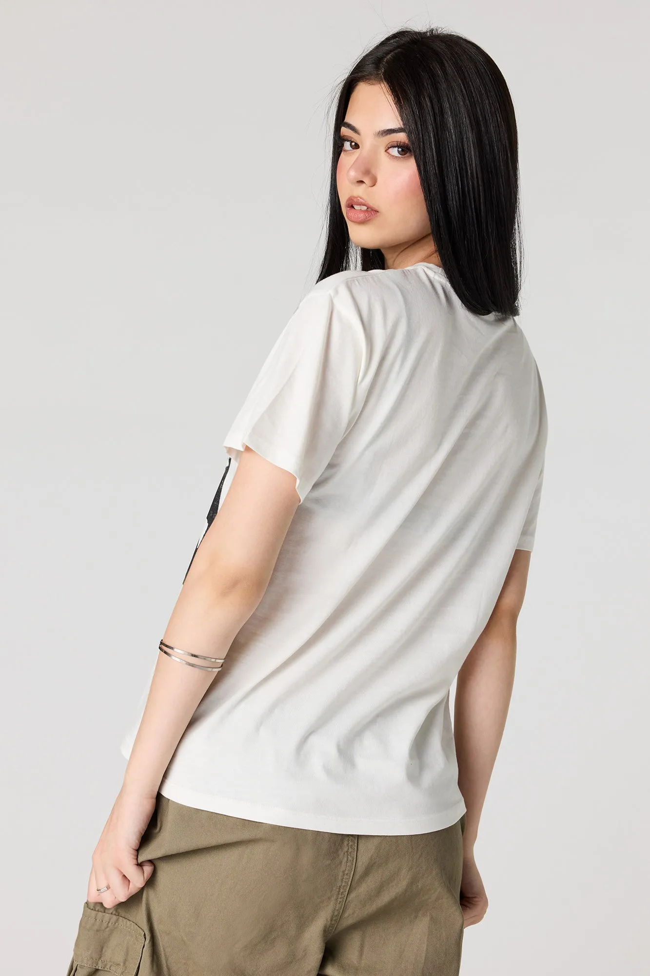 The Cranberries Graphic Boyfriend T-Shirt sold by Urban Planet product image thumbnail 2