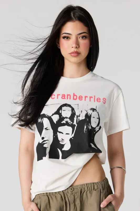 The Cranberries Graphic Boyfriend T-Shirt made by Stitches