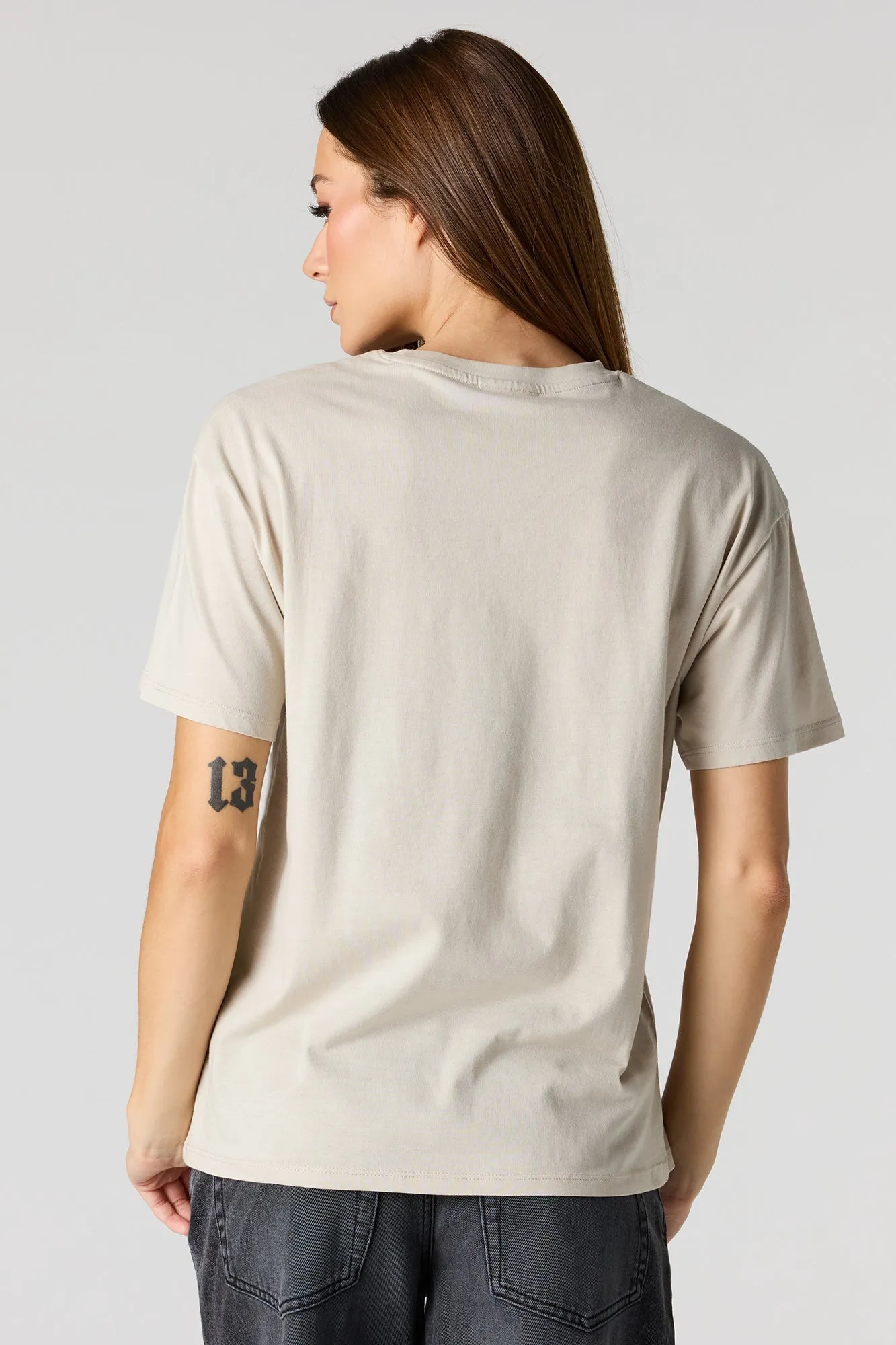 Tupac Graphic Boyfriend T-Shirt sold by Urban Planet product image thumbnail 2