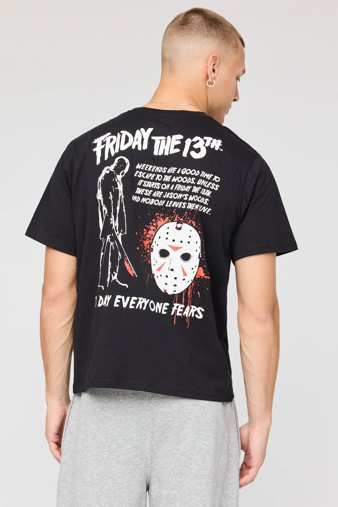 Friday the 13th Graphic T-Shirt sold by Urban Planet product image thumbnail 4